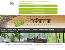 Tablet Screenshot of hartmann-naturmoebel.de